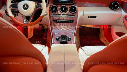 Bọc ghế da Nappa ô tô Mercedes C Class (C200, C180, C250, C300, C43): Cao cấp, Form mẫu chuẩn, mẫu mới nhất